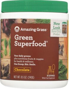 AMAZING GRASS Chocolate Green Superfood Powder